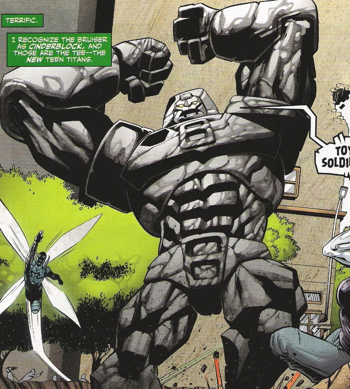 Teen Titans Rogues Gallery Cinderblock by wispman2 on DeviantArt