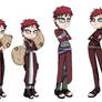 Gaara through the ages