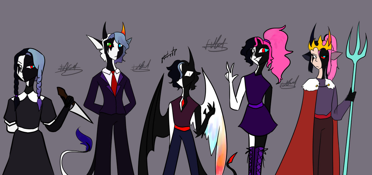 Fusing my persona with characters followers choose by InktailAnimations ...