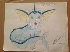 Pokemon Vaporeon (Request for my friend)