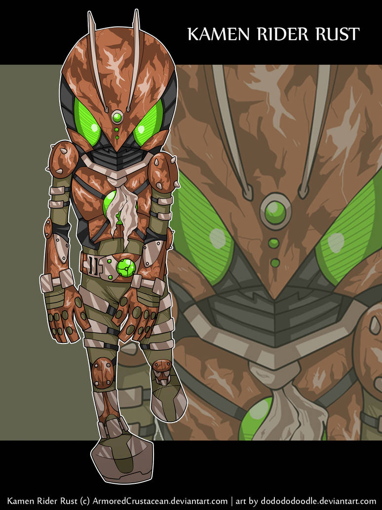 Kamen Rider Rust by ashmish on DeviantArt