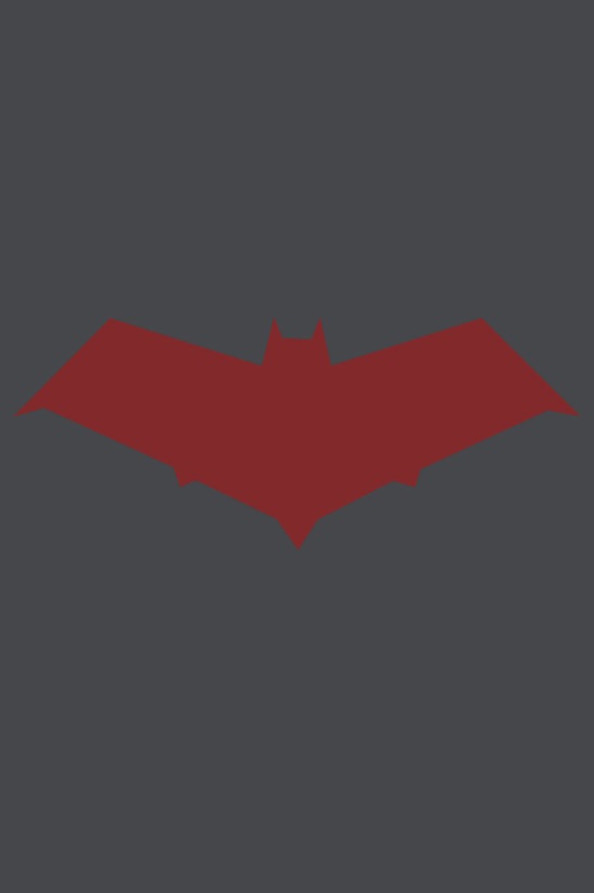 Red Hood Bat Symbol Wallpaper