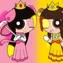 Pincess Peach and Princess Daisy cosplay