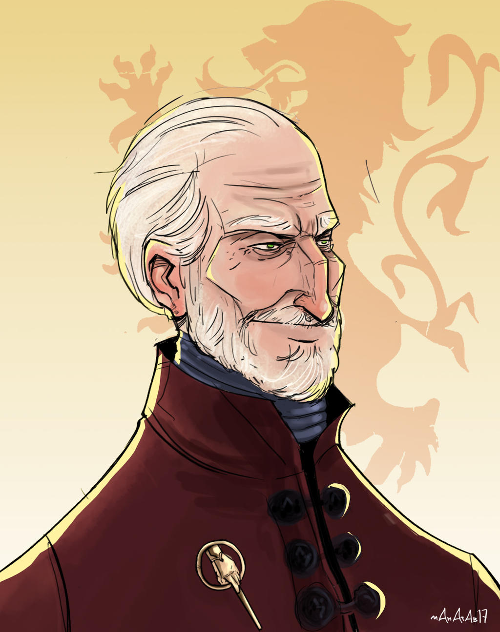Tywin Lannister FAN ART by Mahatab on DeviantArt