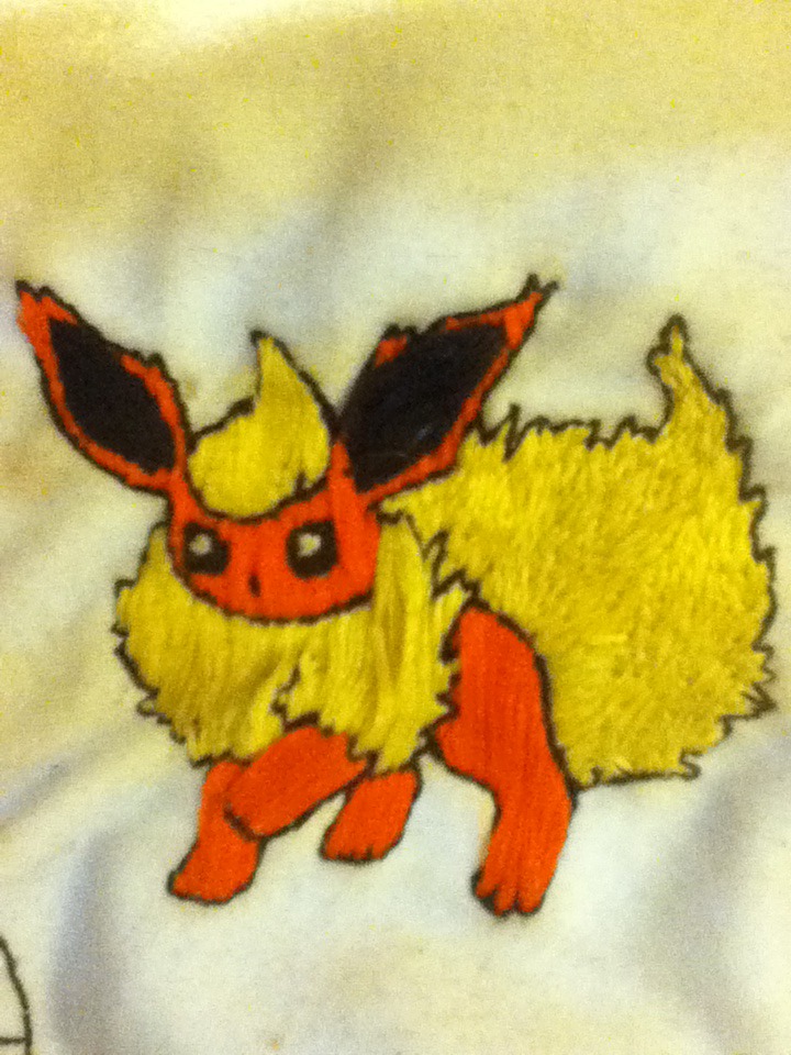 Flareon Embroidery