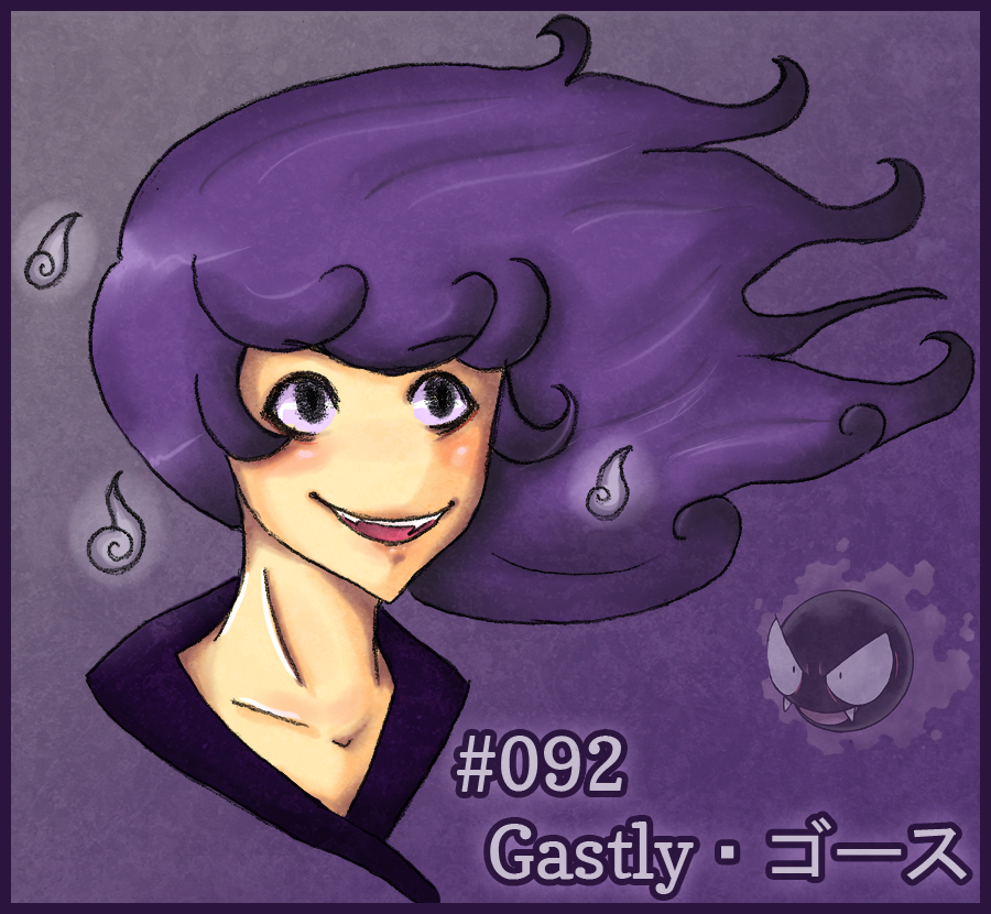 Gastly Gijinka