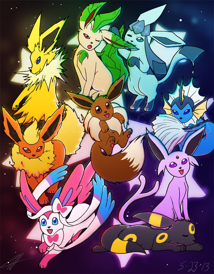 Evolution Spectrum by crateshya on DeviantArt