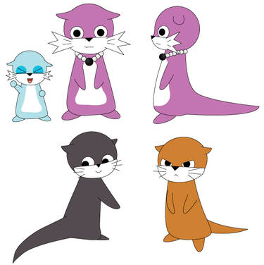 Sk8 Cats - render personagens by naydrawsign on DeviantArt