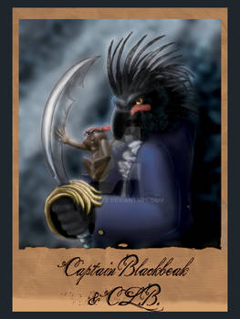 Captain Blackbeak Poster