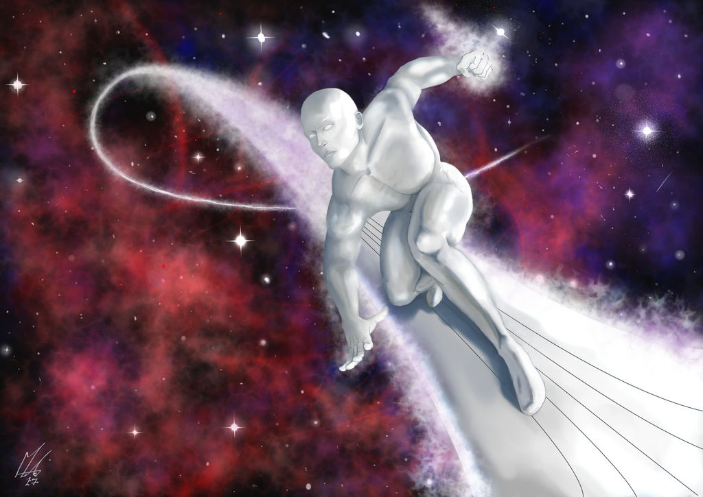 Blood 083 Deviantart Silver Surfer. by blood083 on DeviantArt