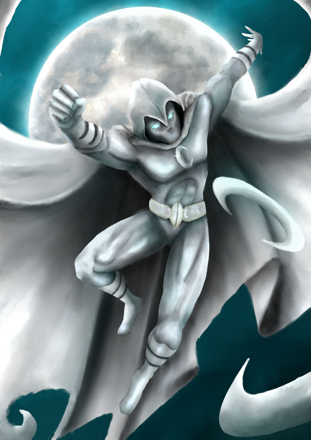 Moon Knight Rug Moon Knight roughs by blood083 on DeviantArt
