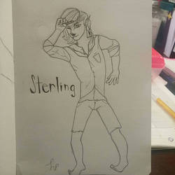 sterling (my friends oc) 