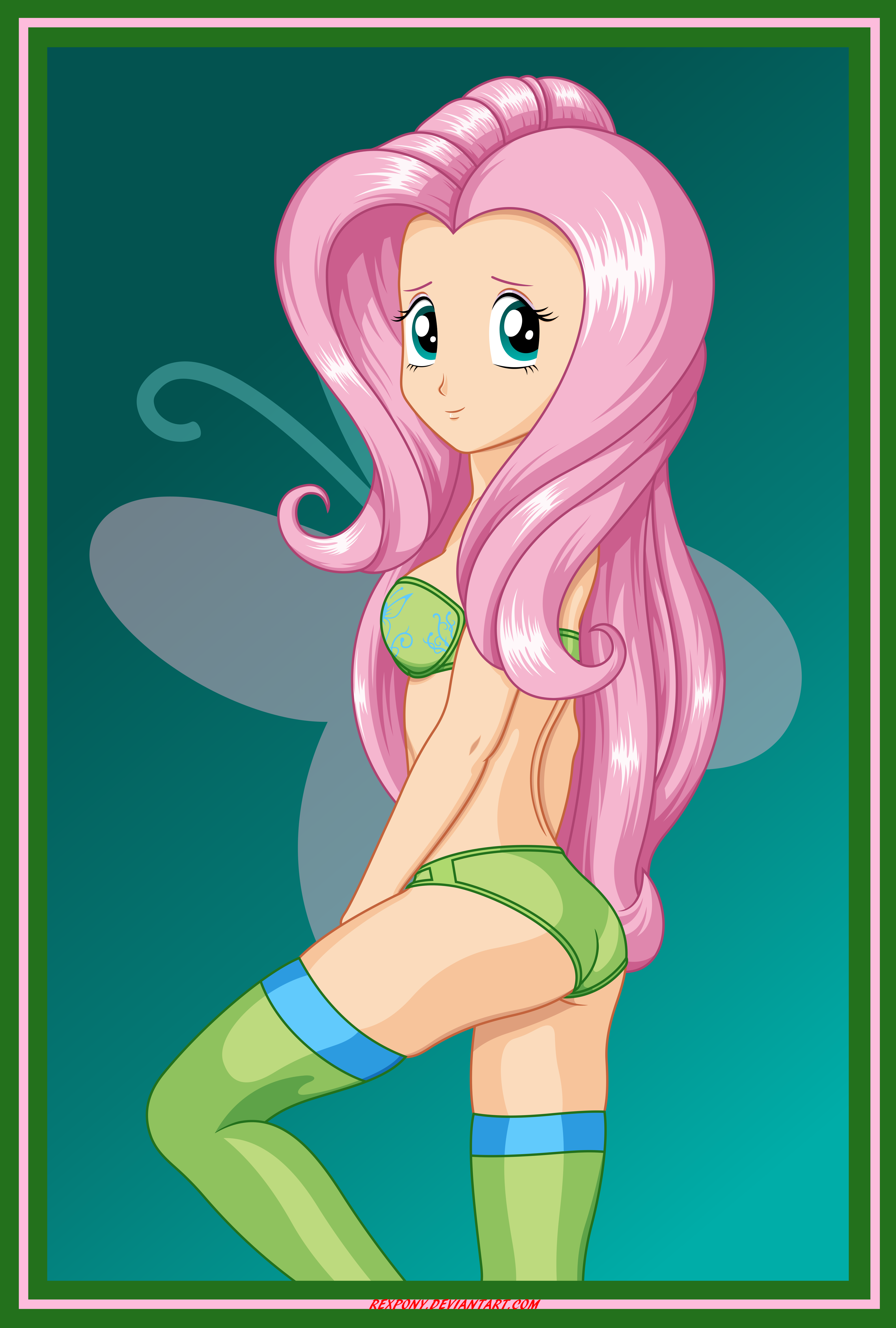 Fluttershy (Humanized) v2