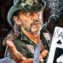 Lemmy Kilmister Motorhead portrait painting poster