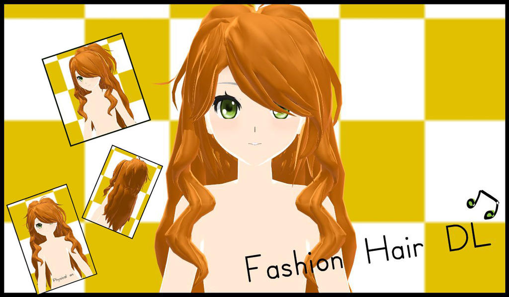 MMD-Fashion Hair DL