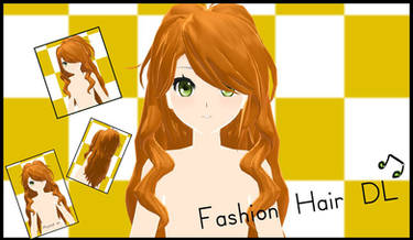 MMD-Fashion Hair DL