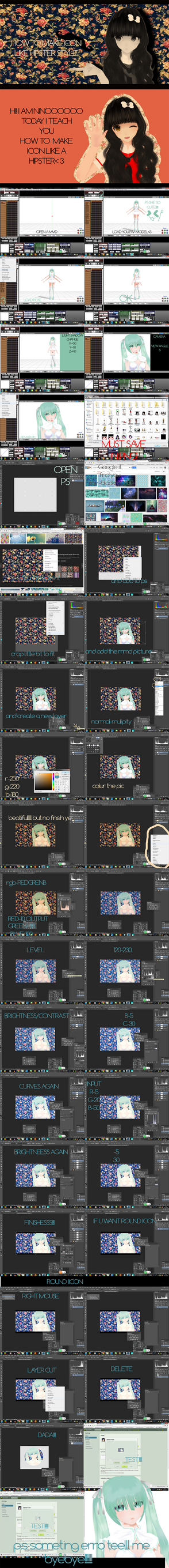 MMD #HOW TO MAKE ICON LIKE A HIPSTER STYLE