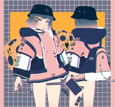 lofi city girl series : Rin Kagamine