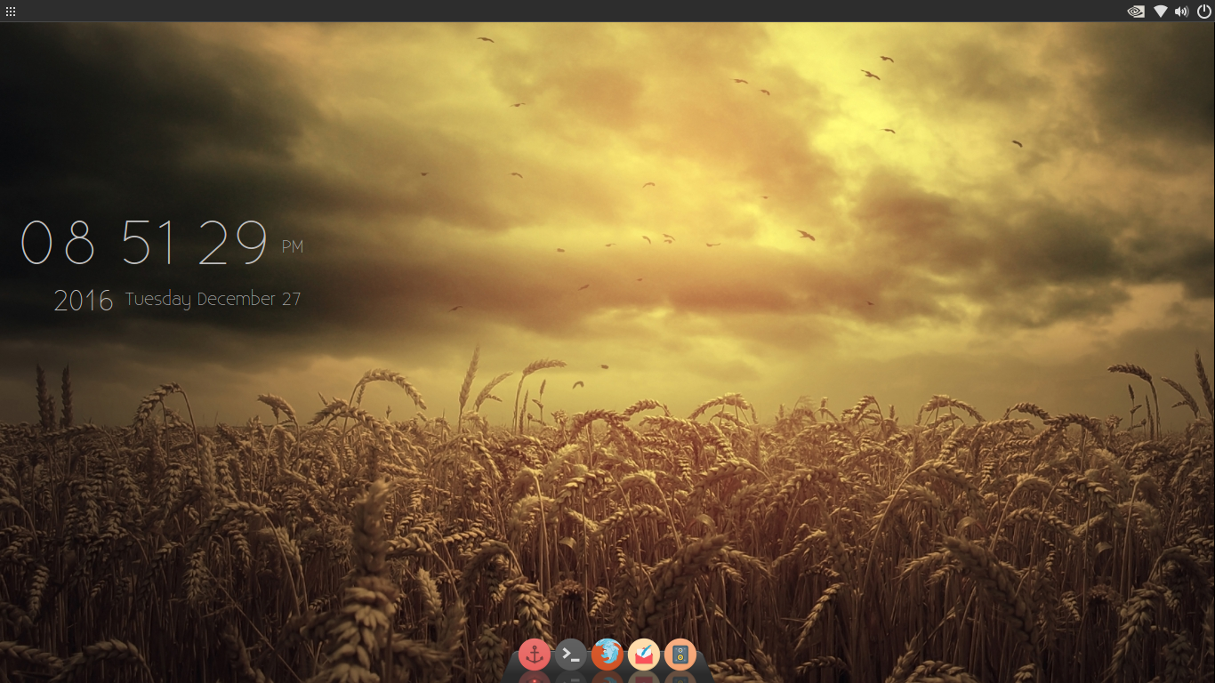 Screenshot Linux Mint 18.1 x64