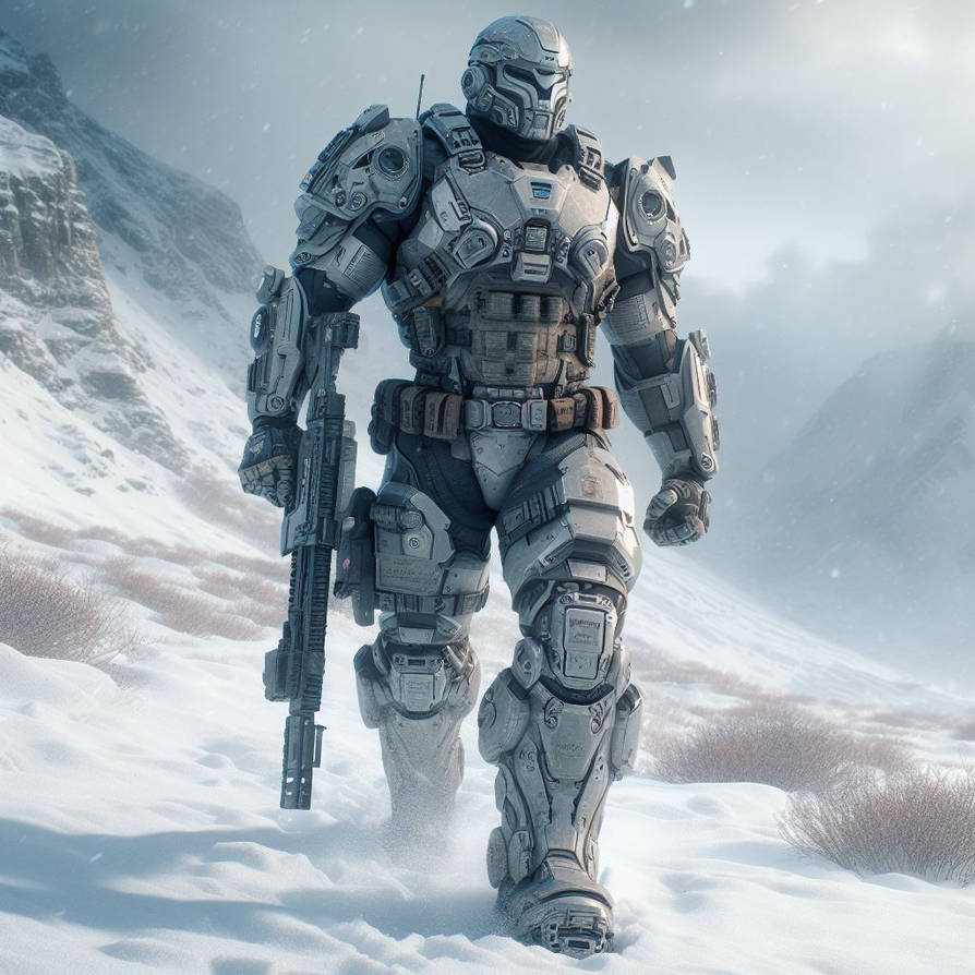 Arctic Army Ranger Armor by Timehawke on DeviantArt