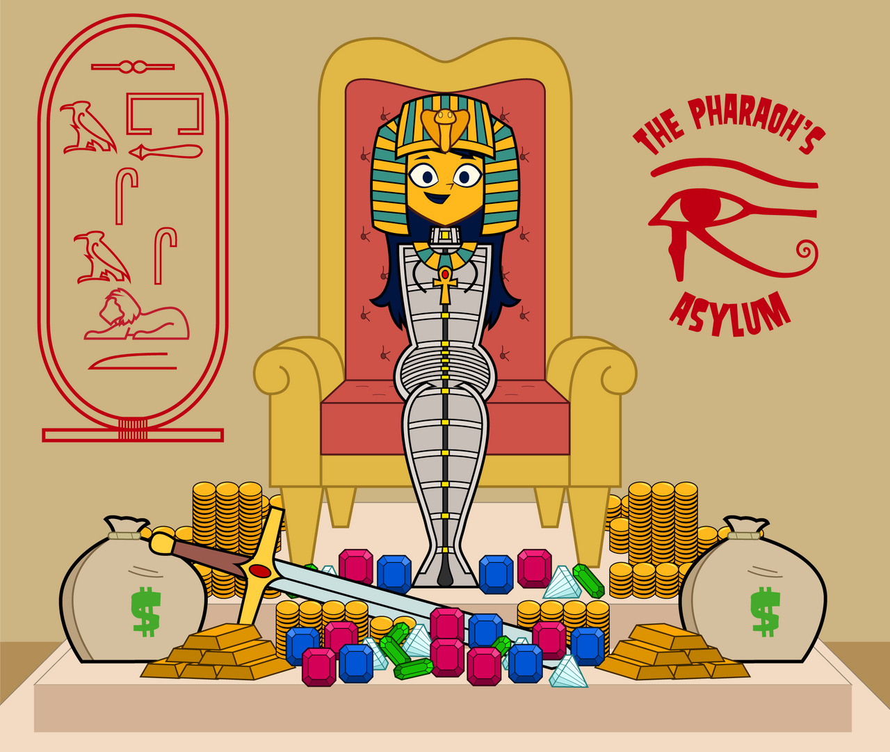 The Pharaoh S Asylum Alt 1 By Flashlight237 On Deviantart