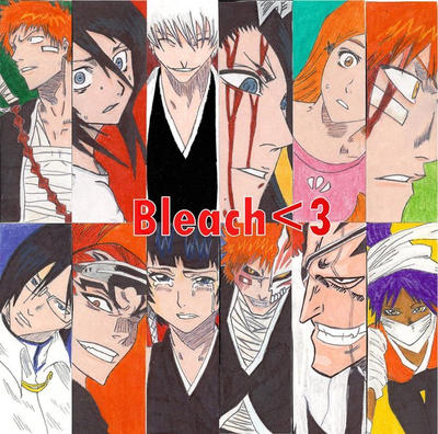 Bleach Bookmark Collage By Bleach Lovers On DeviantArt