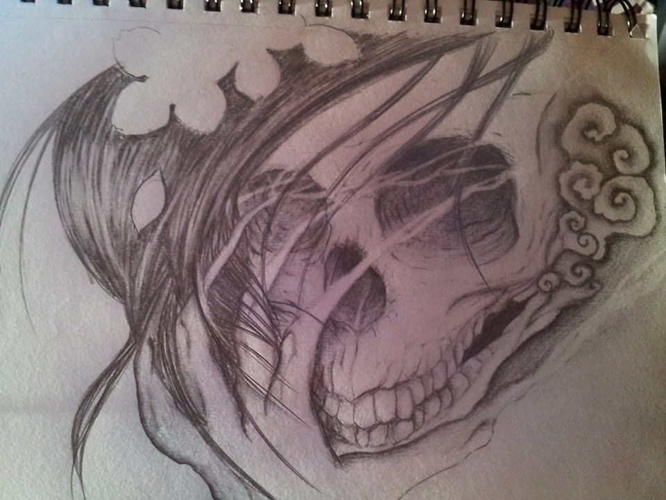 Skull sketch