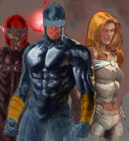 X-Men Study (Stuart Immonen)