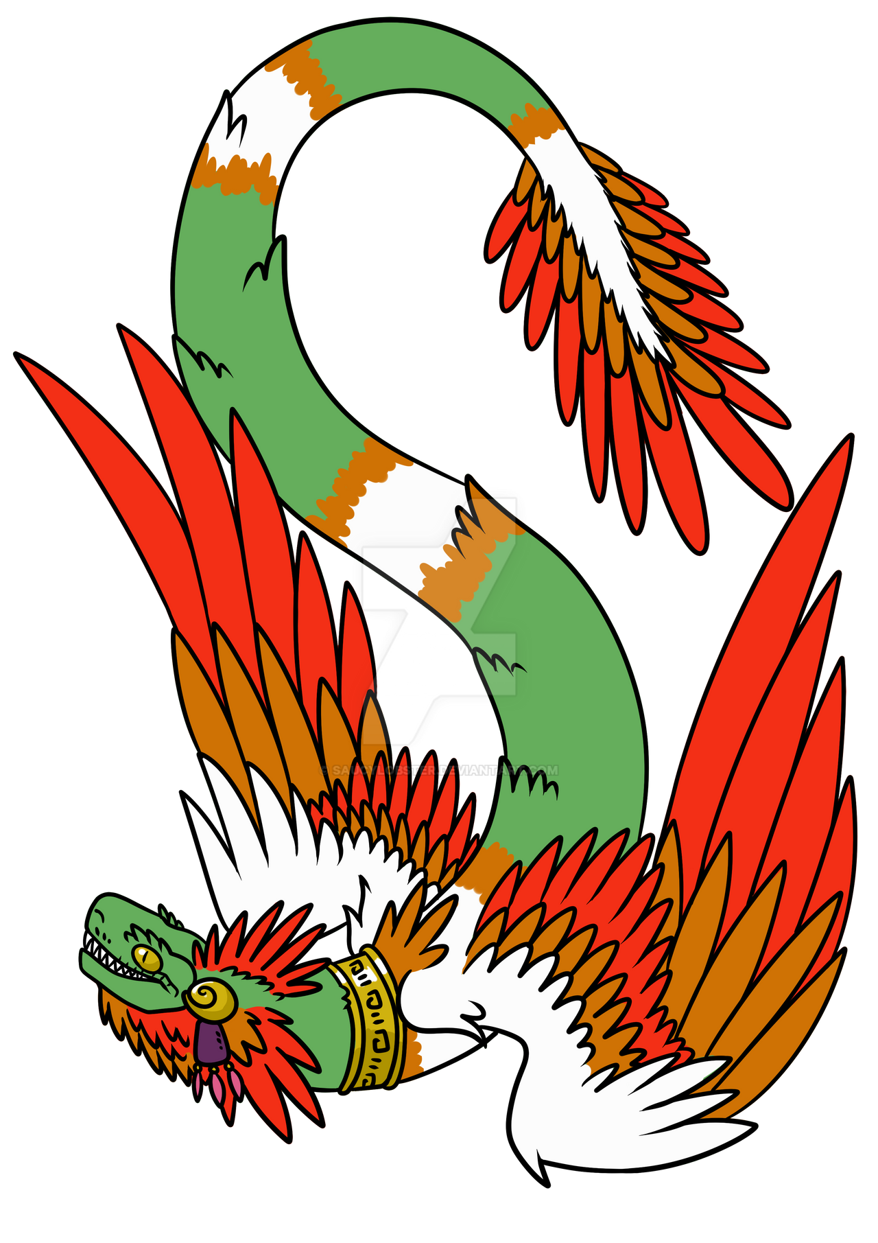 Quetzalcoatl By SaucyLobster On DeviantArt quetzalcoatl-by-saucylobster-on-deviantart