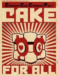 Portal Propaganda Red by GarthFT