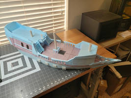 (WIP) Fully Rigged Ship v2 (for tabletop use)