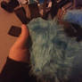 Fursuit Huskon #010 Tail flap pinned