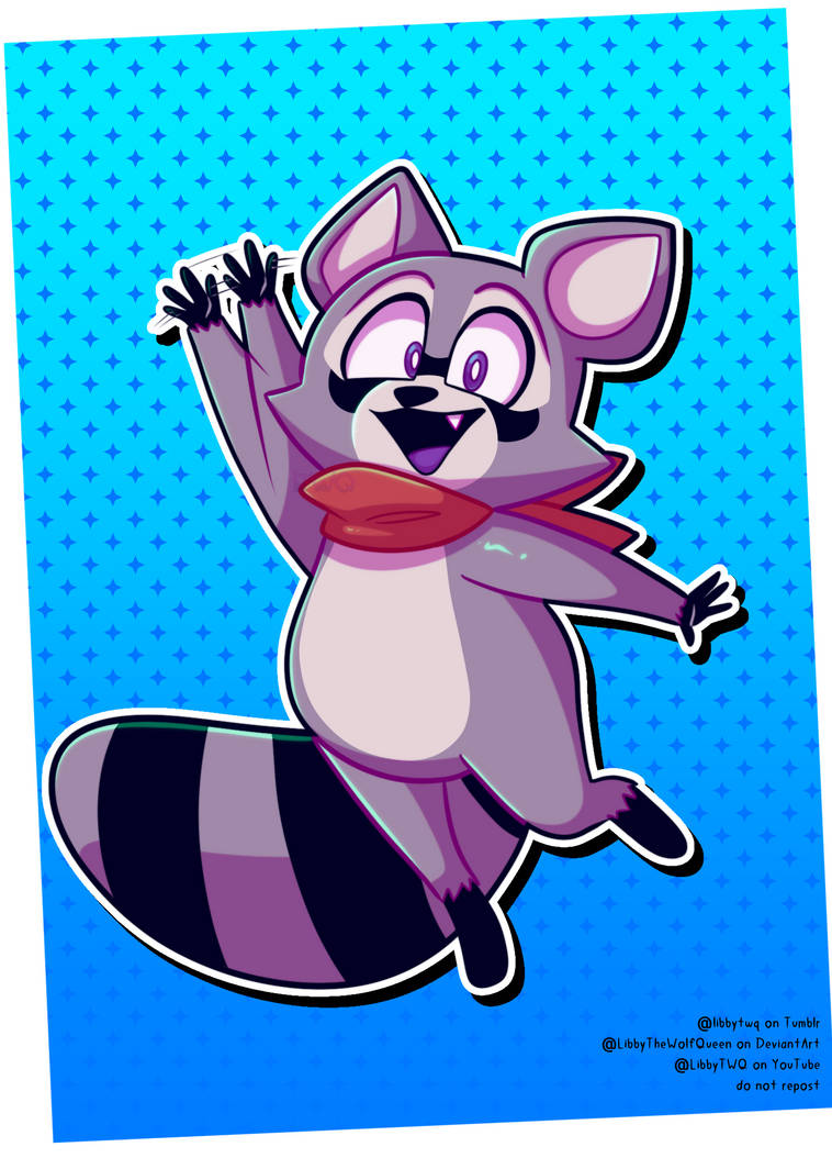 Indigo Racoon Pointing Rambley Raccoon! || INDIGO PARK FANART by LibbyTheWolfQueen on DeviantArt