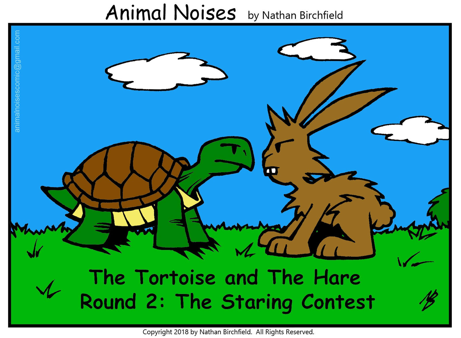 The Tortoise and The Hare: Round 2 by animalnoisescomic on DeviantArt