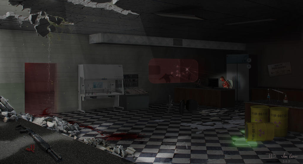 Zombie Lab Design Concept by ImperiousTangent on DeviantArt