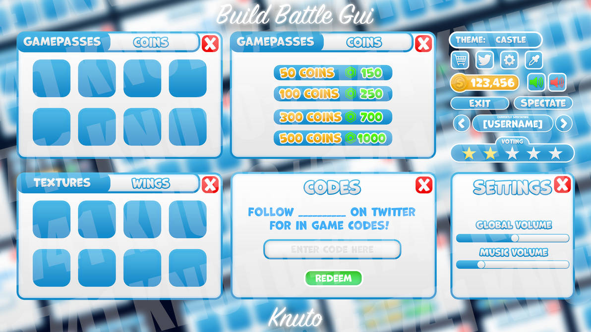 Build Battle Gui by KnutoGFX on DeviantArt