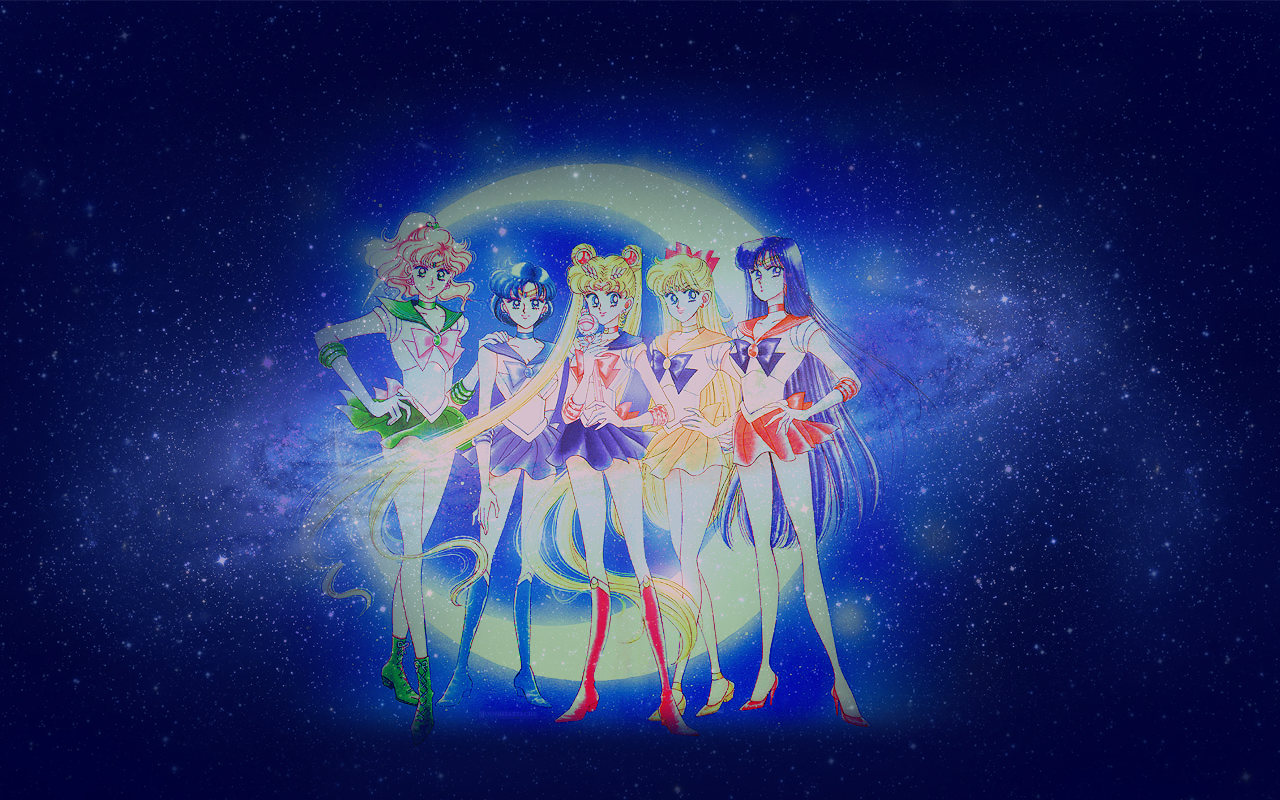 Inner Senshi Celestial Wallpaper