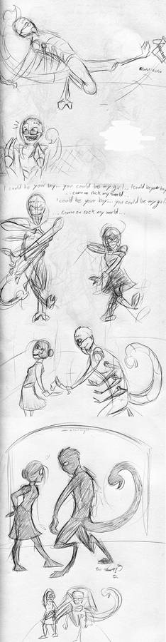 Pop Culture Dance Sketchdump