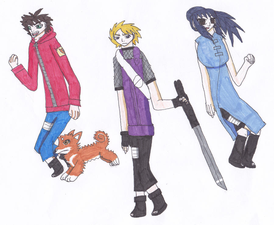 Naruto fan made characters