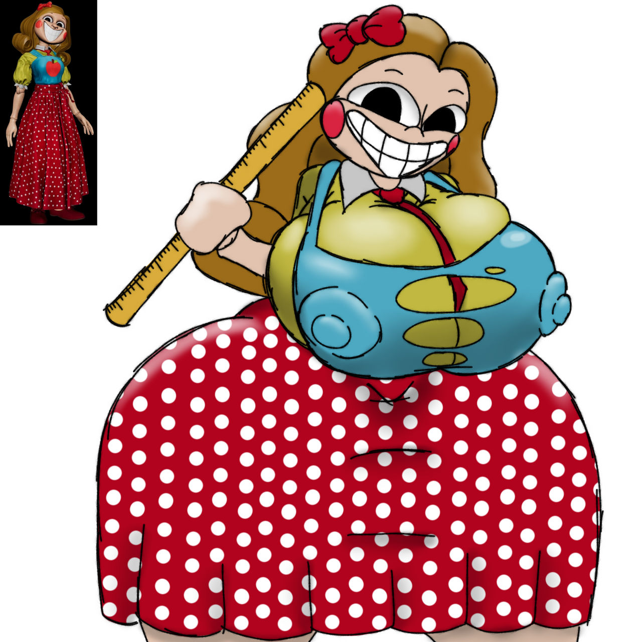 Finally Got Around To Doing Miss Delight by ActualBeef on DeviantArt