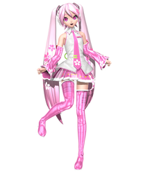 MMD Project Diva Future Tone Sakura Miku