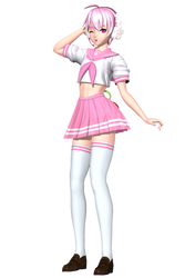 MMD Project Diva Future Tone Femboy Sakura Kaito