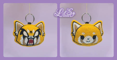 Aggretsuko Keychain