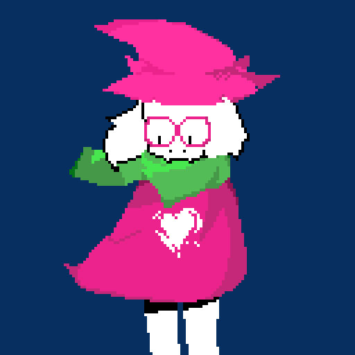 Invert Ralsei Inverted Ralsei by Domo-bun on DeviantArt