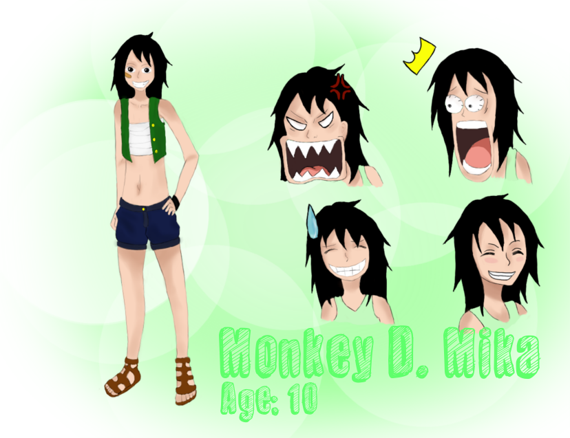 Monkey D. Mika by Seziyeh on DeviantArt