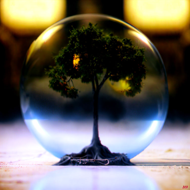 Tree Bubbling Tree in a Bubble by DarksealStudios on DeviantArt