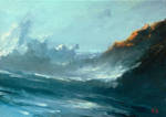 Seascape oil painting original