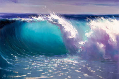 Wave painting