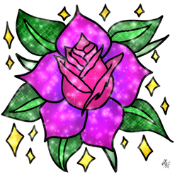 Flower glitter~