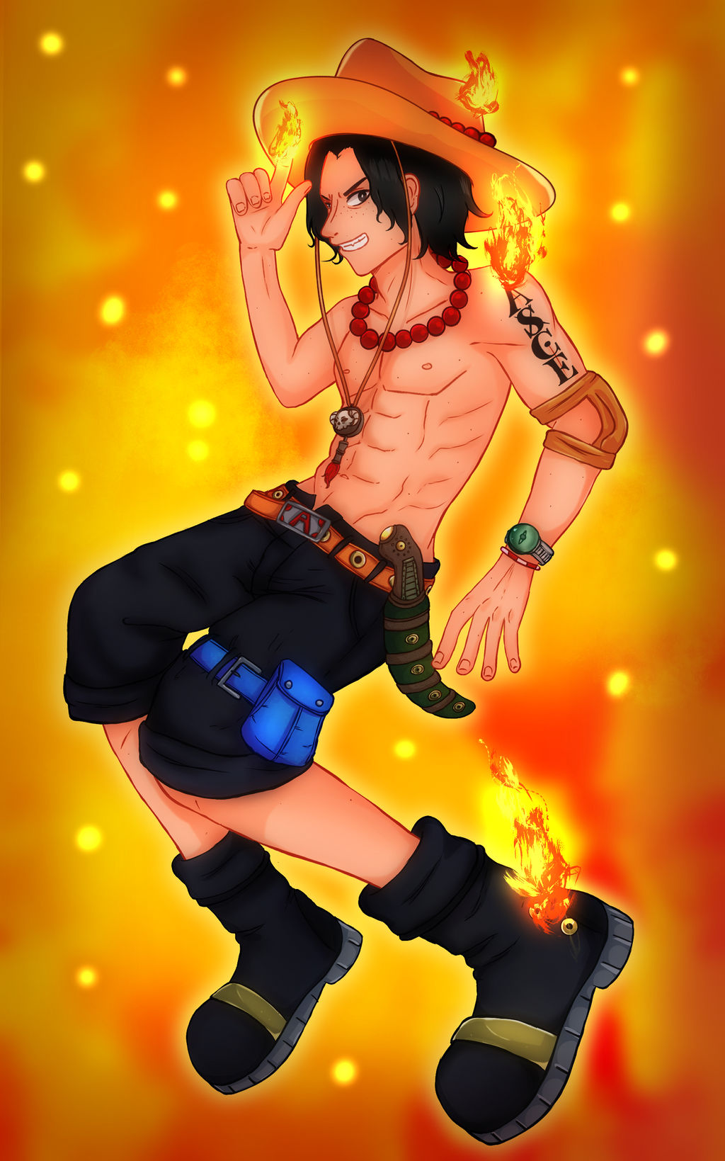 Fire Bros Ace by sk-fan on DeviantArt